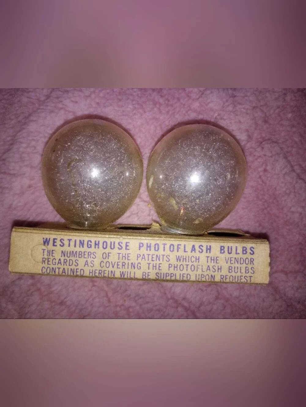 Vintage GE Flashbulbs #5 made by General Electric 10 Bulbs